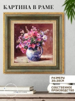 Картина на стену интерьерная на холсте 30х30 см