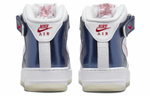 Кроссовки Nike Air Force 1 Qs "Iuniversity Red And Midnight Navy"