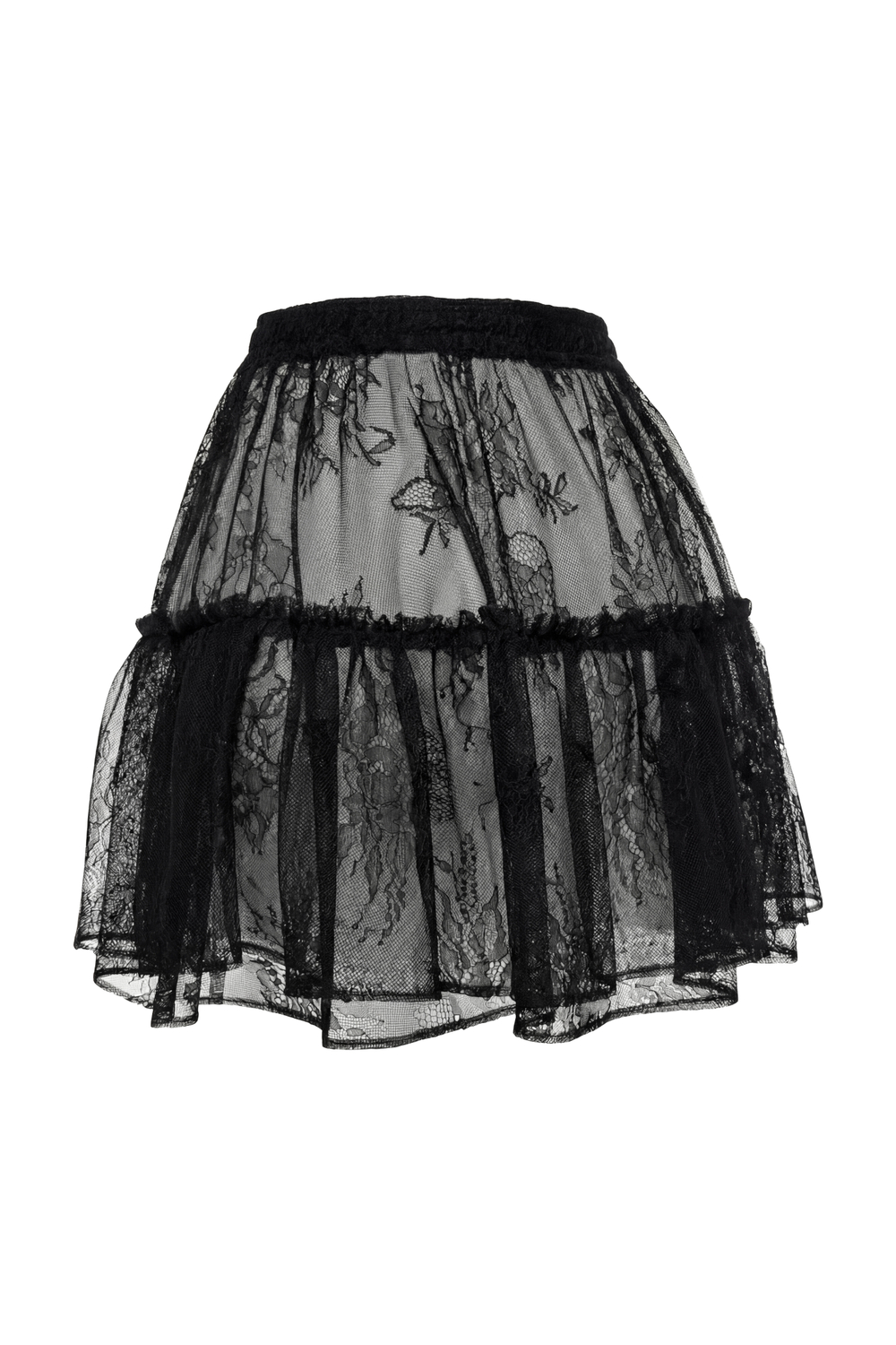“Doll skirt” Юбка с воланами из кружева.