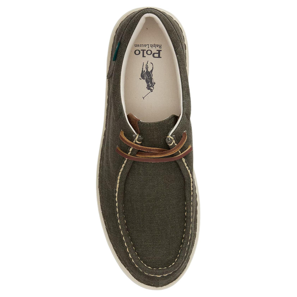 Polo Ralph Lauren RLite Low top Canvas Shoes Men"s Olive Green