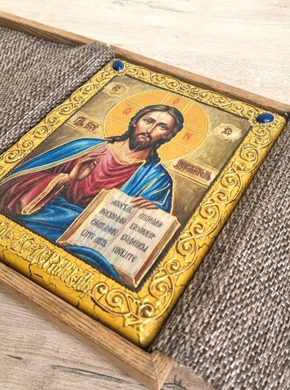 Икона Господь Вседержитель 16х20 см