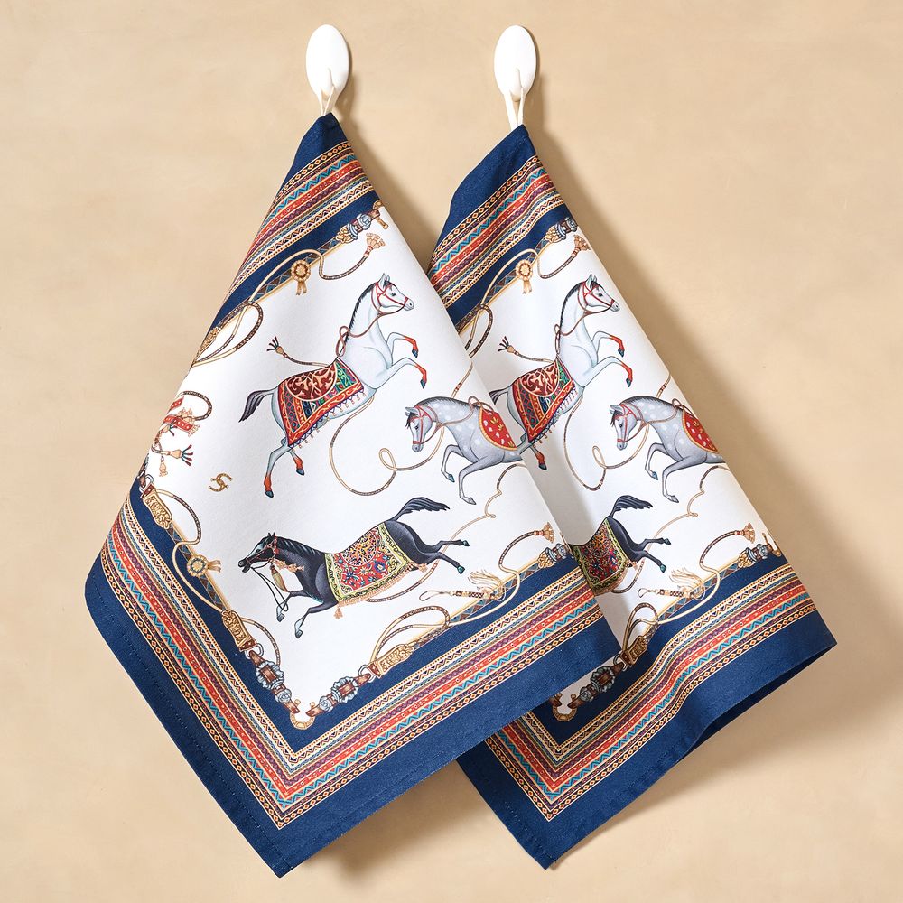 НАБОР ПОЛОТЕНЕЦ 2ШТ "PASSAGE",40Х60СМ, 100% ХЛОПОК,БЕЛЫЙ,ТВИЛ