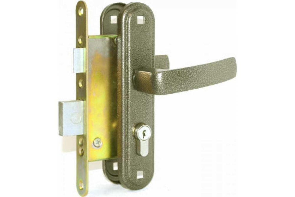 Замок врезной Зенит ЗВ4-3.05 бронза