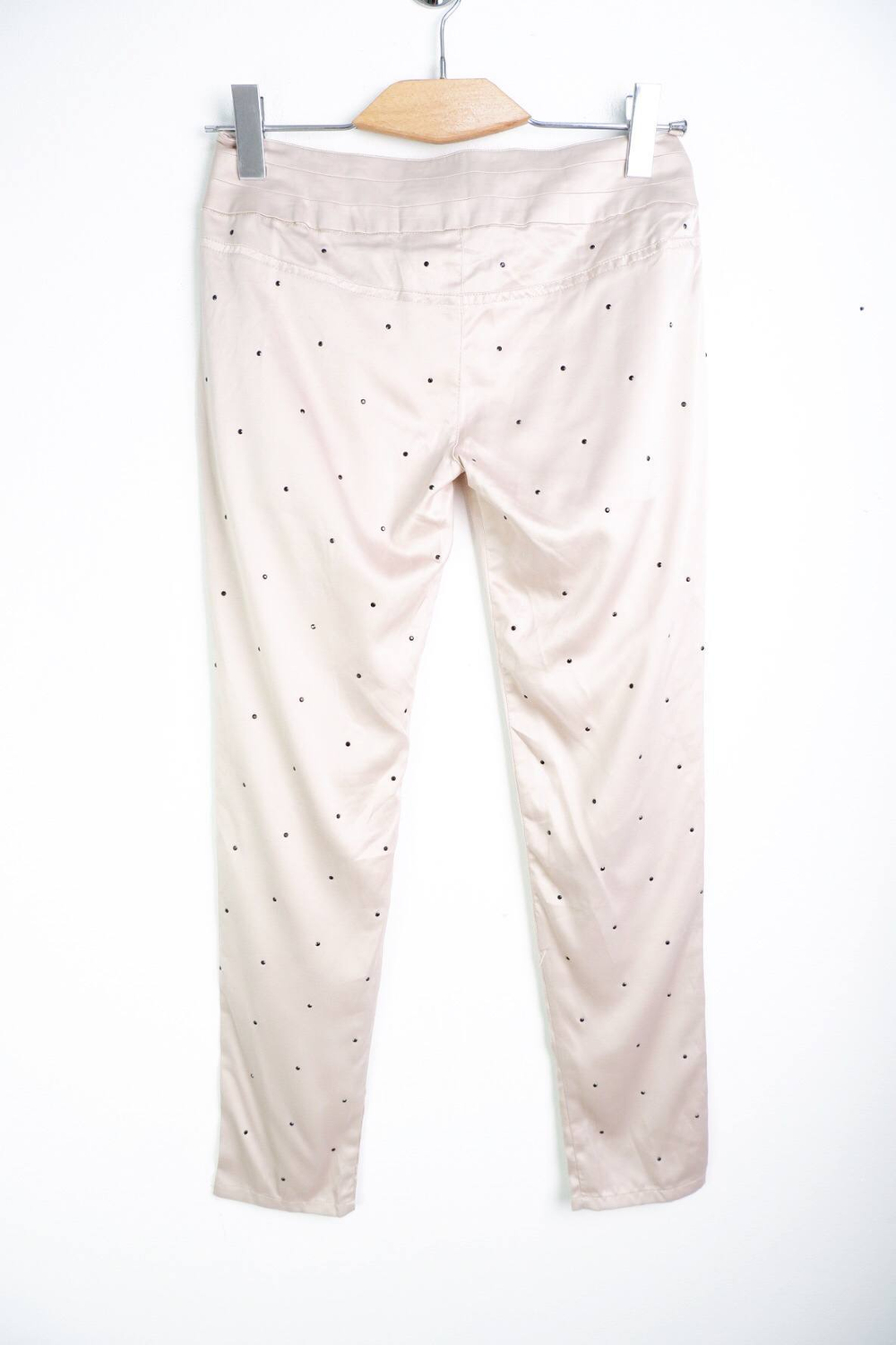 Брюки Gloria Jeans атласные с бусинами, на 12/13 лет