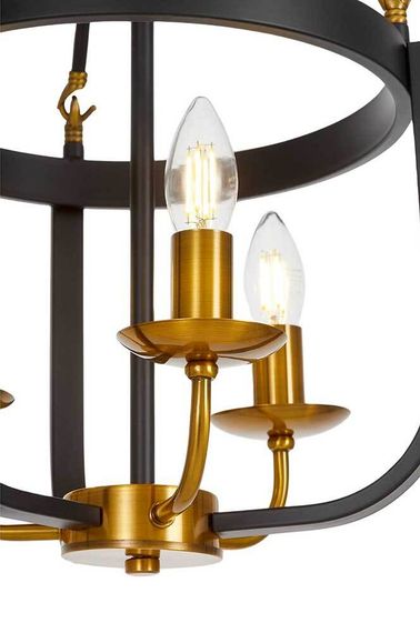 Подвесной светильник Lumina Deco Berling LDP 8024-3 BK+MD