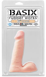 Фаллос-реалистик BASIX 6''Dong (Цвет: телесный)