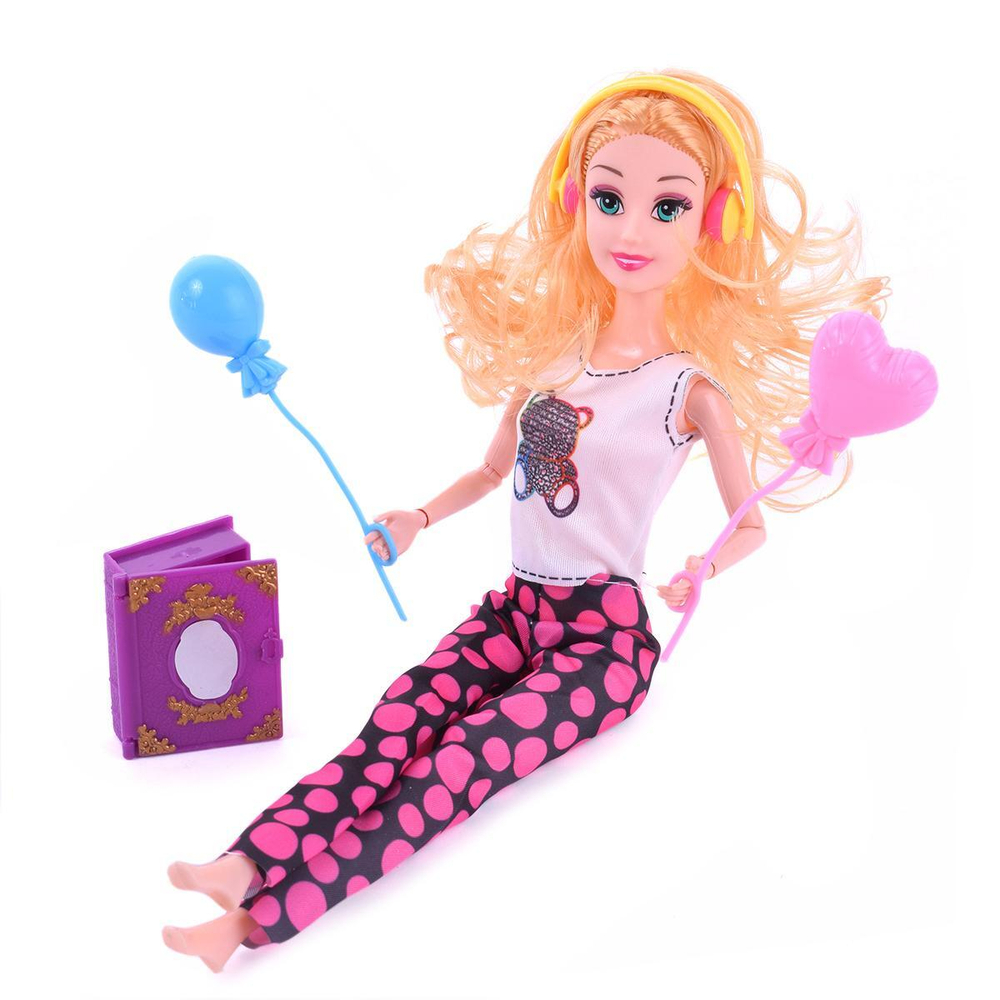 Кукла тип Модель на шарнирах с аксесс. 32см, коробка H221A-1