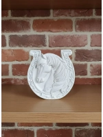 Статуэтка Лошадь и подкова символ 2026 года