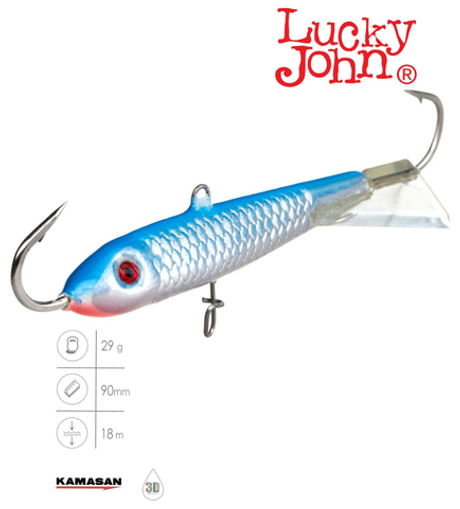 Балансир LUCKY JOHN Classic №9, цвет 15H, арт. 81900-15H