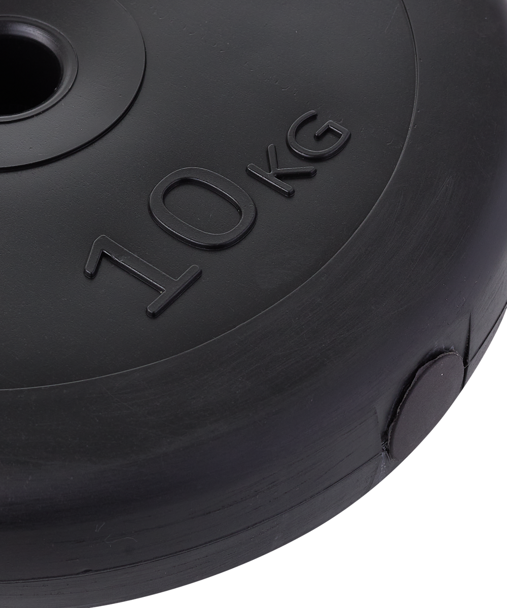 Диск пластиковый BB-203 d=26 мм, черный, 10 кг