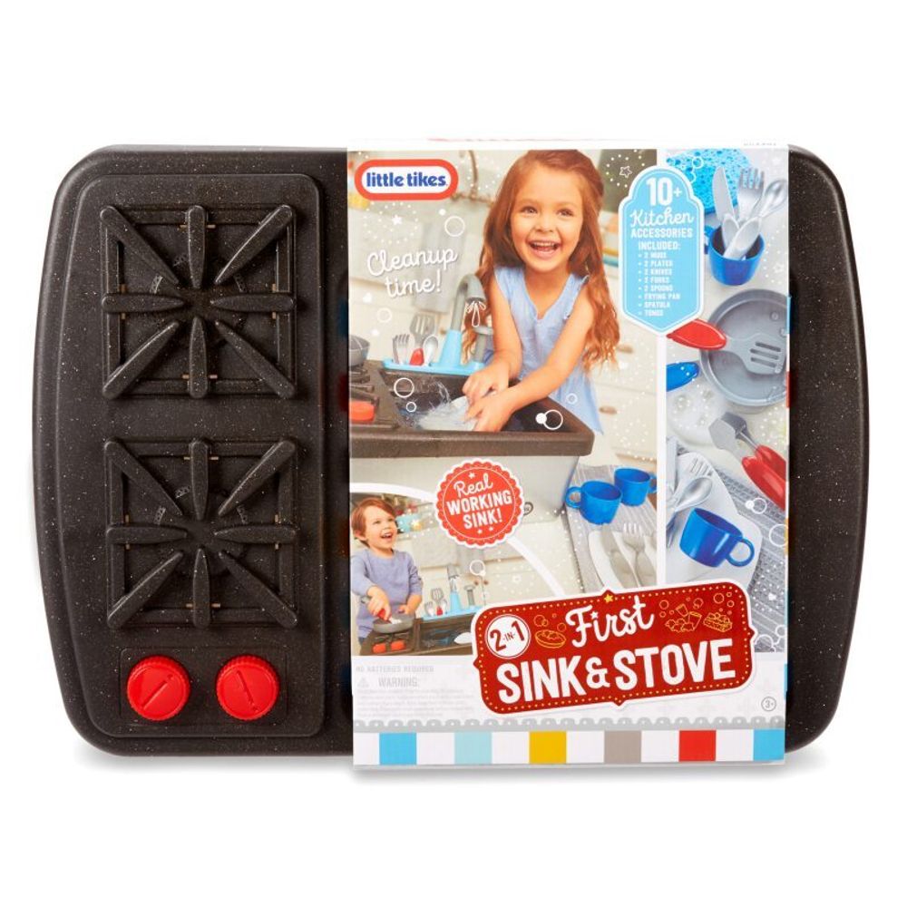 Little Tikes - Игровой набор плита, раковина 2-в-1 654497