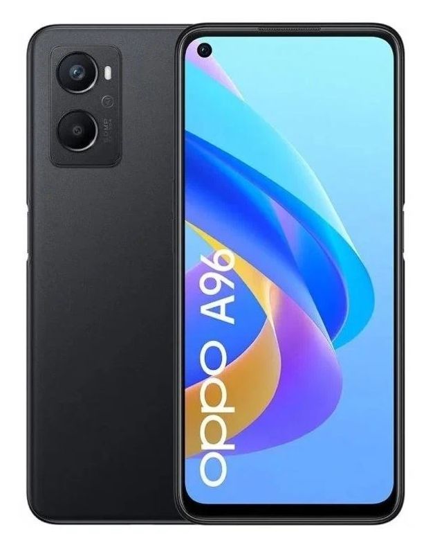 Смартфон OPPO A96 4G 6/128 ГБ RU, Dual nano SIM, звёздный черный