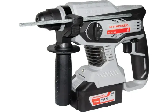 Аккумуляторный перфоратор ИНТЕРСКОЛ ПА-24/18В 579.4.1.70