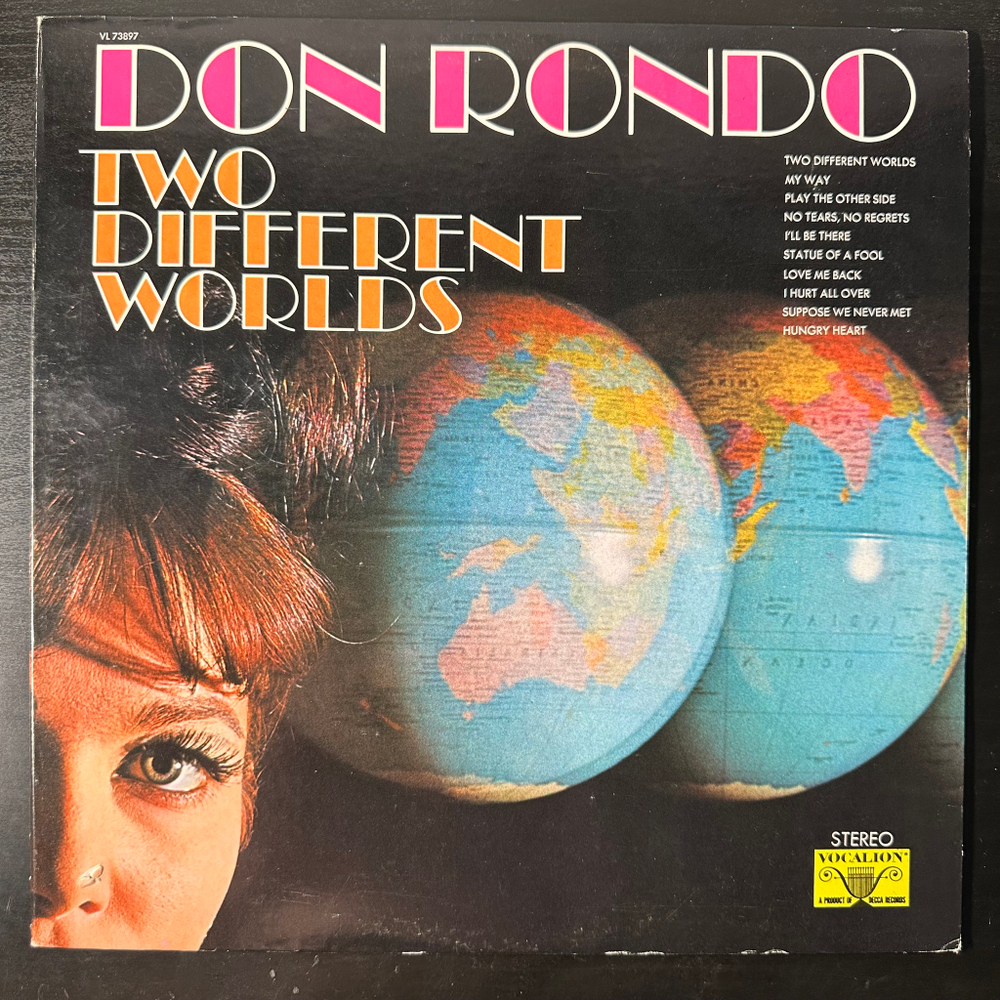 Don Rondo ‎– Two Different Worlds (США 1970г.)