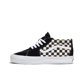 Кеды Vans Sk8-Mid Reissue 83 LX 'Checkerboard - Black' VN000CQQ2BO