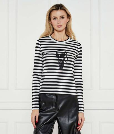 Блузка IKON Karl Lagerfeld - черный(A1W17137)