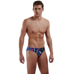 Мужские трусы слипы с разноцветным рисунком Doreanse 1275