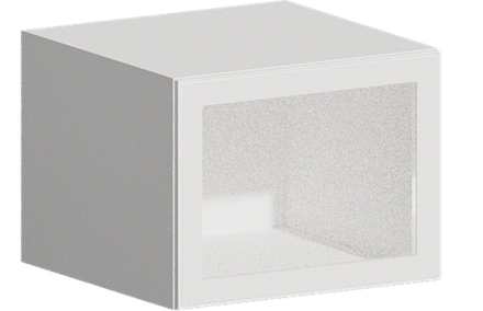 Кухня Модуль ШВГС 610 Ликата / Белый Софт