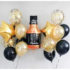 Фонтан из шаров "Для мужчин 7"