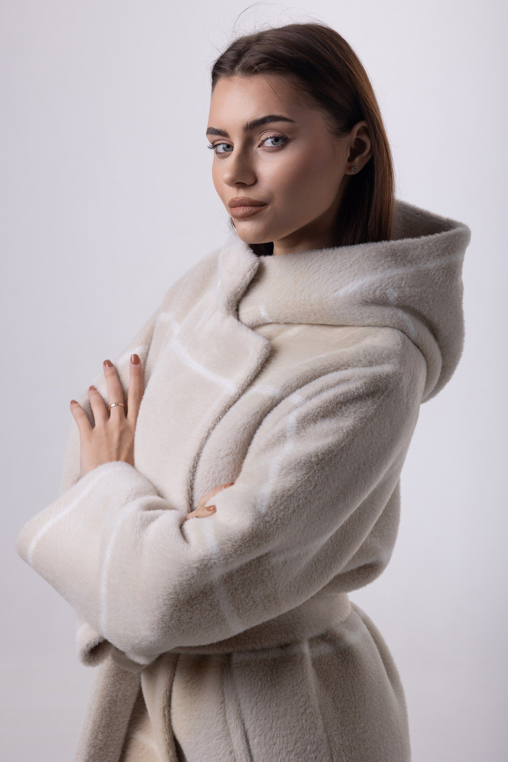 Пальто с капюшоном