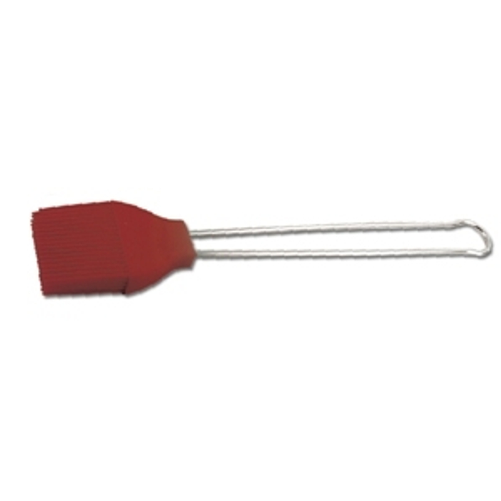 Кисть Кондитерская Силиконовая 20См, Ручка Нерж. Сталь, 400835