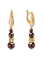 91003657 Серьги Selena Pearls