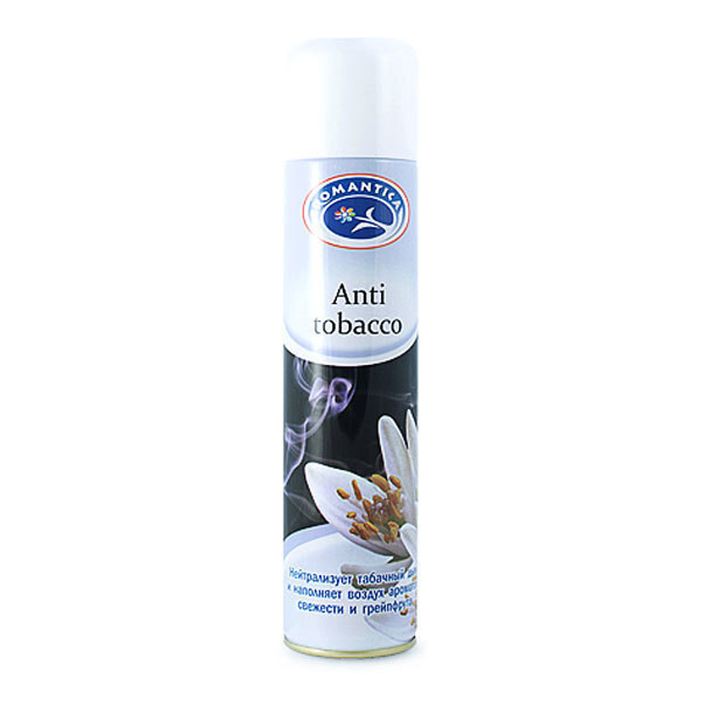 Освежитель воздуха РОМАНТИКА, Антитабак 300мл.