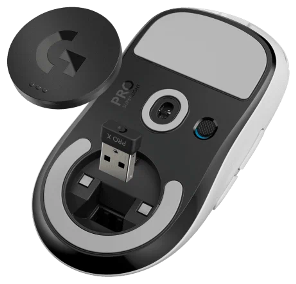 Беспроводная игровая мышь Logitech Pro x superlight, белый