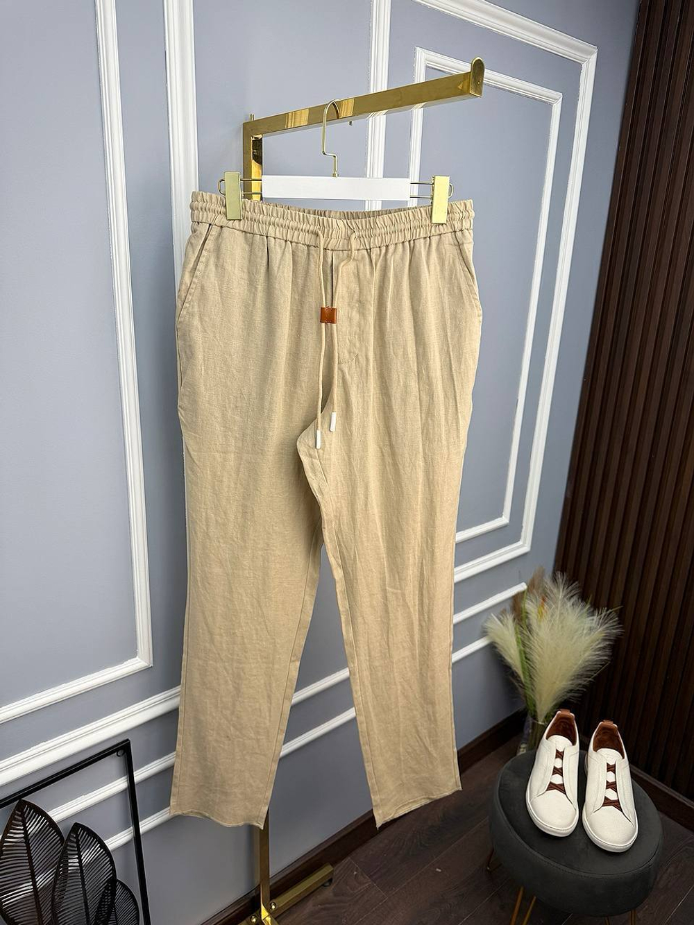 Льняные брюки Loro Piana
