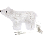 Фигура светодиодная «Снежный мишка» 21,5*9*12 см, 20 ламп LED, авторежим, 220V, Белый