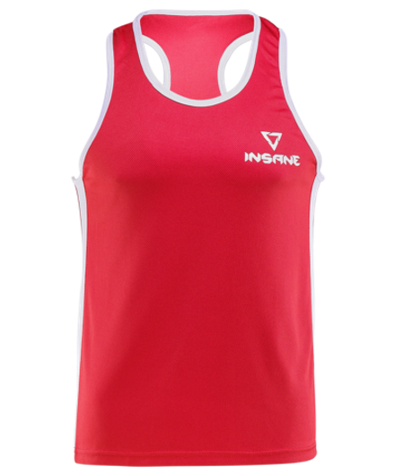 Майка боксерская BASE, полиэстер, красный