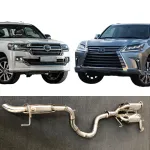 Выхлопная система с заслонками для Lexus LX 570 LAND CRUISER LC 200