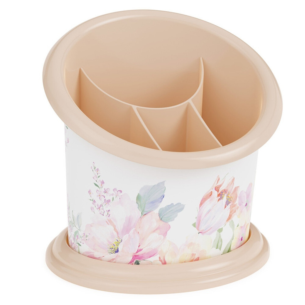 Подставка для столовых приборов "Цветочный блюз"