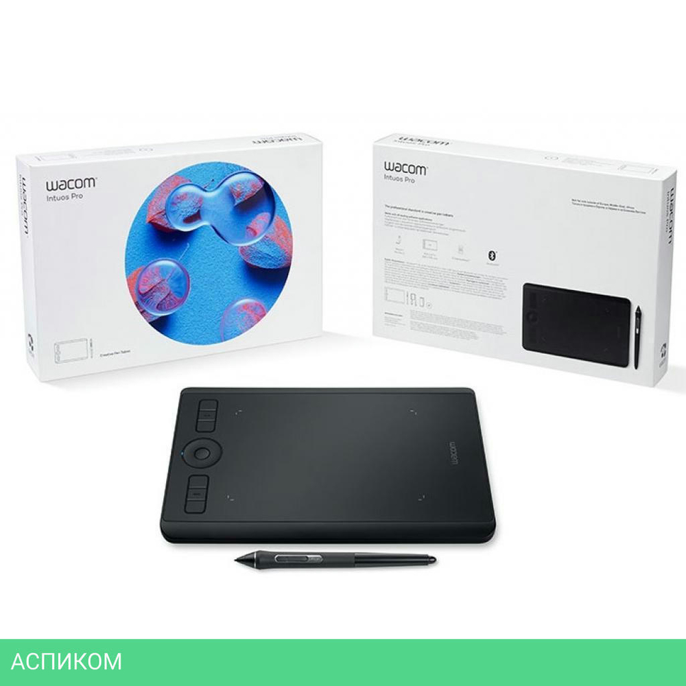 Графический планшет Wacom Intuos Pro S (PTH460K0B)