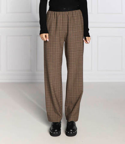 штаны padma Pinko - коричневый(1G18D9 A01S)