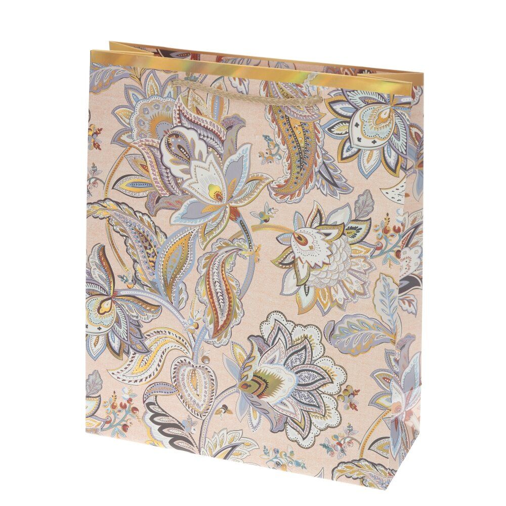 GAEM Пакет подарочный (бумага 210г/м2, блок микс 12шт), L26 W10 H32 см, 4в.