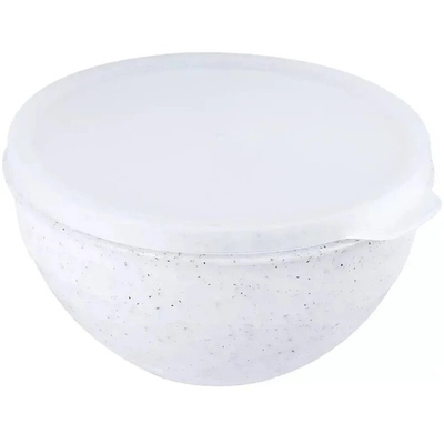 Миска с крышкой Granite 1л, Белый