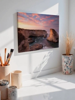 Картина на стену 40 X 50 Скалы море