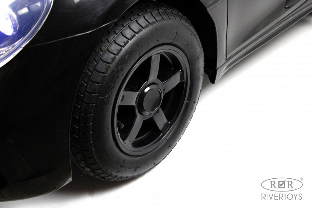 Детский электромобиль RiverToys Porshe Cayman T911TT черный