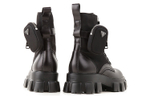 PRADA Monolith Ankle Boots Men"s Black