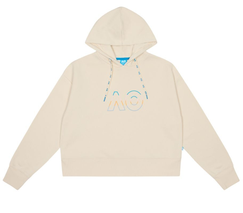 Женская теннисная куртка Australian Open Oversized Logo