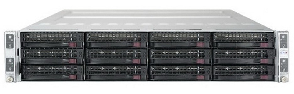 Серверная платформа Supermicro 2U, 2xLGA3647, 16xDDR4, 3x3.5", SATA, SIOM, IPMI, 2x2200W SYS-6029TP-HTR