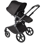 Коляска 3 в 1 Bugaboo Fox noir limited black + Автокресло Cybex Cloud T Sepia Black Plus с адаптерами