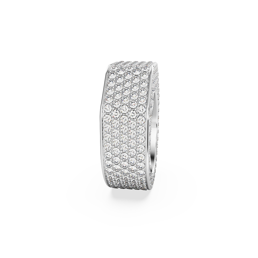 DEXTERA:RING OCT FULL PAVE CRE/RHS 55