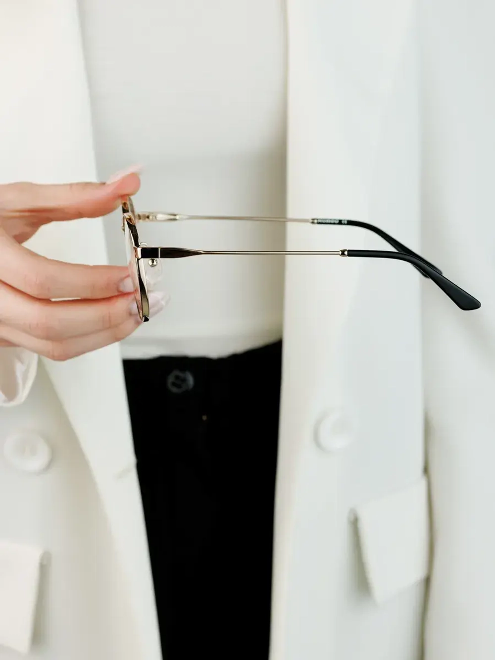 Модная оправа для очков с накладкой 4в1