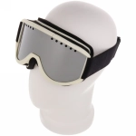 Очки горнолыжные SH001, белая оправа/серебристая линза