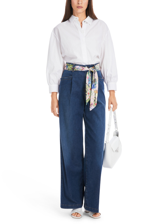 Джинсы из хлопка