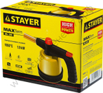 STAYER MaxTerm ML200 90х95 мм 190 гр., 1850°С пьезоподжиг, Паяльная лампа газовая на прокалываемый баллон (55590)
