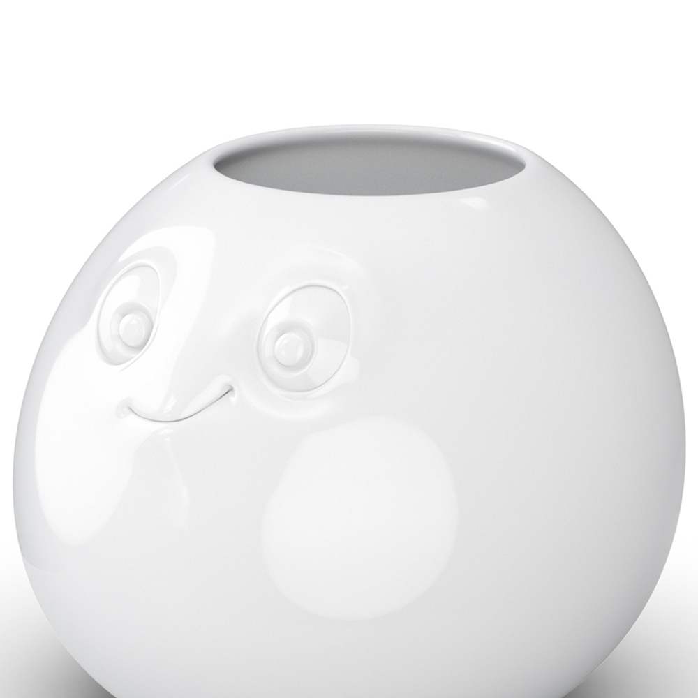 Ваза amused, 16,5 см, белая