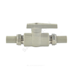 Кран шаровой PP-R полнопроходной серый Дн 20х3/4" VALFEX 20246020Г